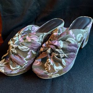 Rebecca Minkoff Jaquard mule NWT